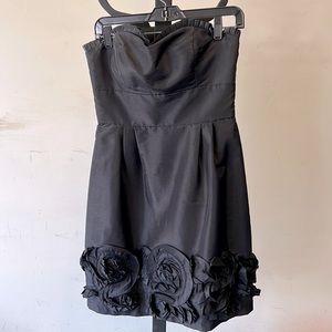 Max & Cleo Little Black Cocktail Dress - Strapless